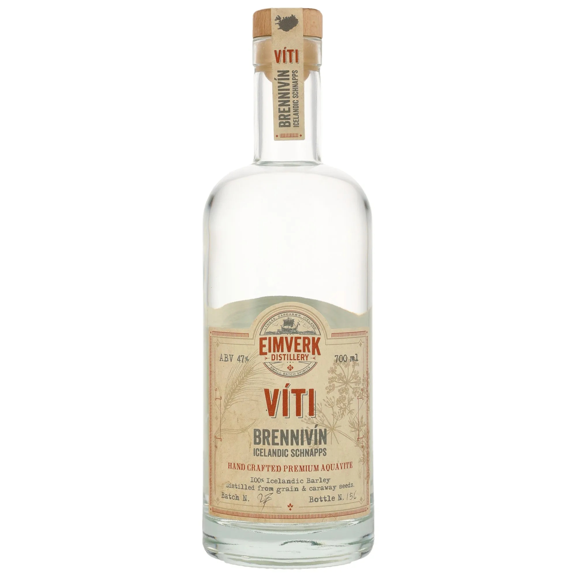 Viti Brennivin Aquavite Aquavit Akvavit / Small Batch