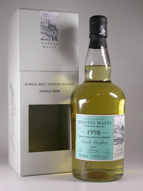 "Beach Bonfires" 1998/2012 Single Cask Laphroaig Wemyss Malts 46%vol. 0,7l