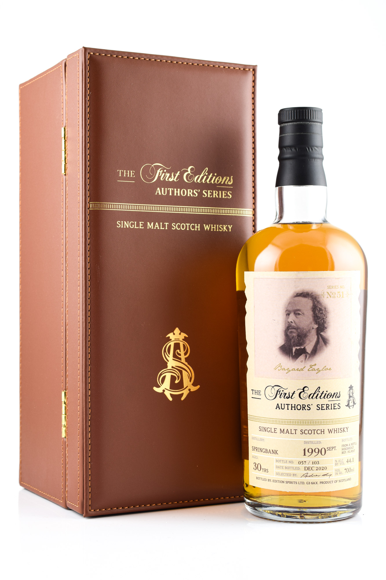 Springbank 30 Jahre First Editions Authors' Series No. 51 Bayard Taylor Hunter Laing 44,1%vol. 0,7l
