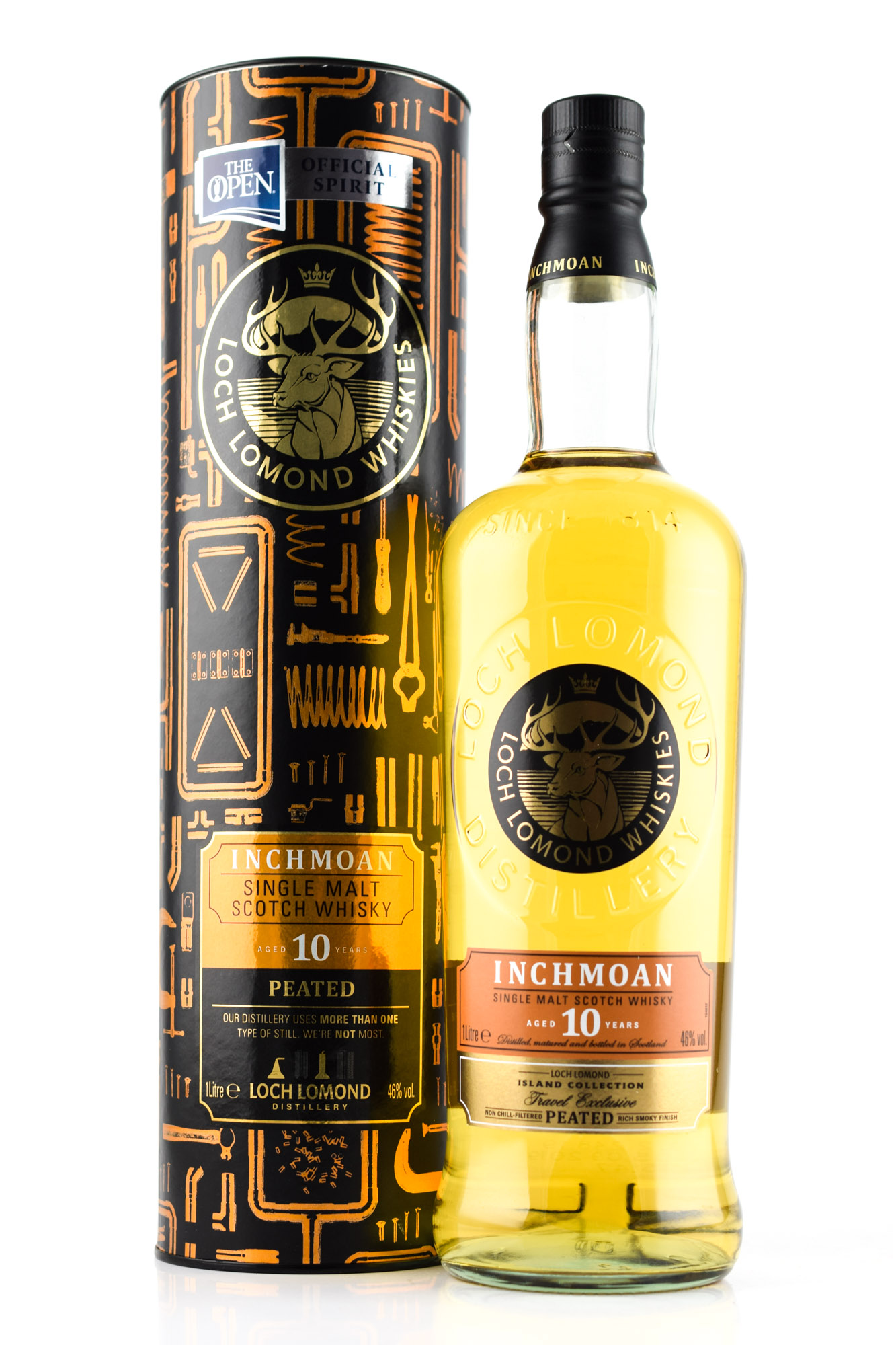 Inchmoan 10 year old Peated 46%vol. 1,0l Inchmoan 10 year old Peated 46%vol. 1,0l