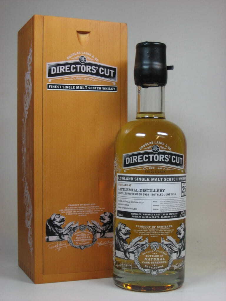 Littlemill 25 Jahre 1988/2014 Douglas Laing Director's Cut 56,2%vol. 0,7l