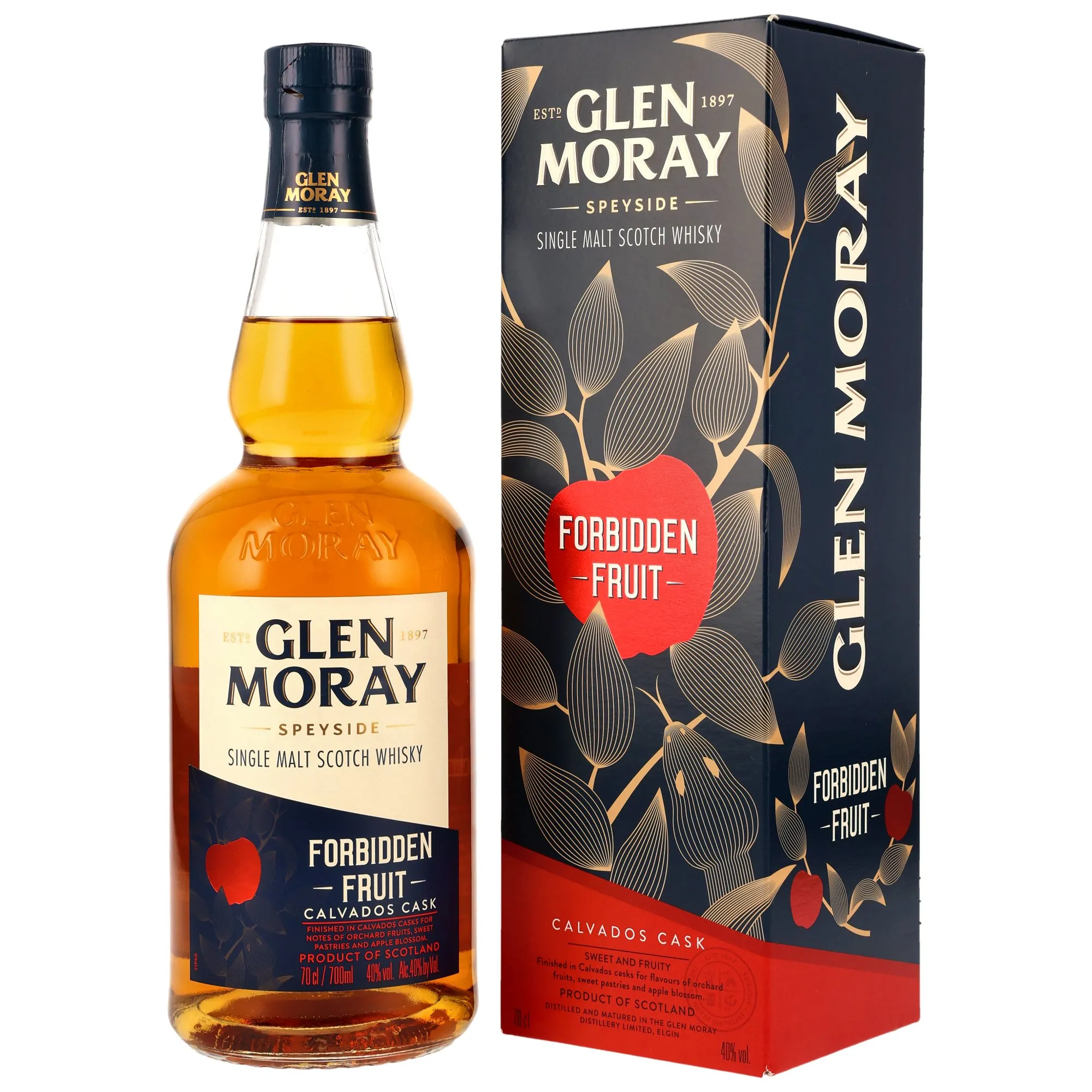 Glen Moray Forbidden Fruit - Single Malt - Calvados Cask Finish (Kirsch Exclusive)