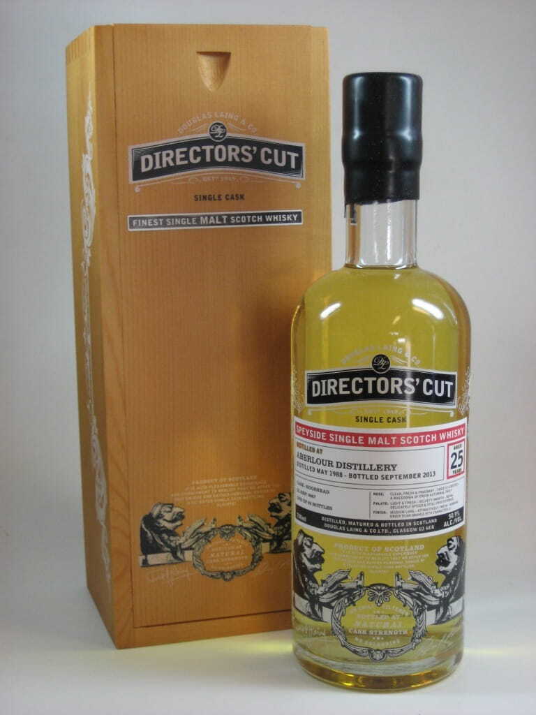 Aberlour 25 Jahre 1988/2013 Douglas Laing Director's Cut 50,9%vol. 0,7l