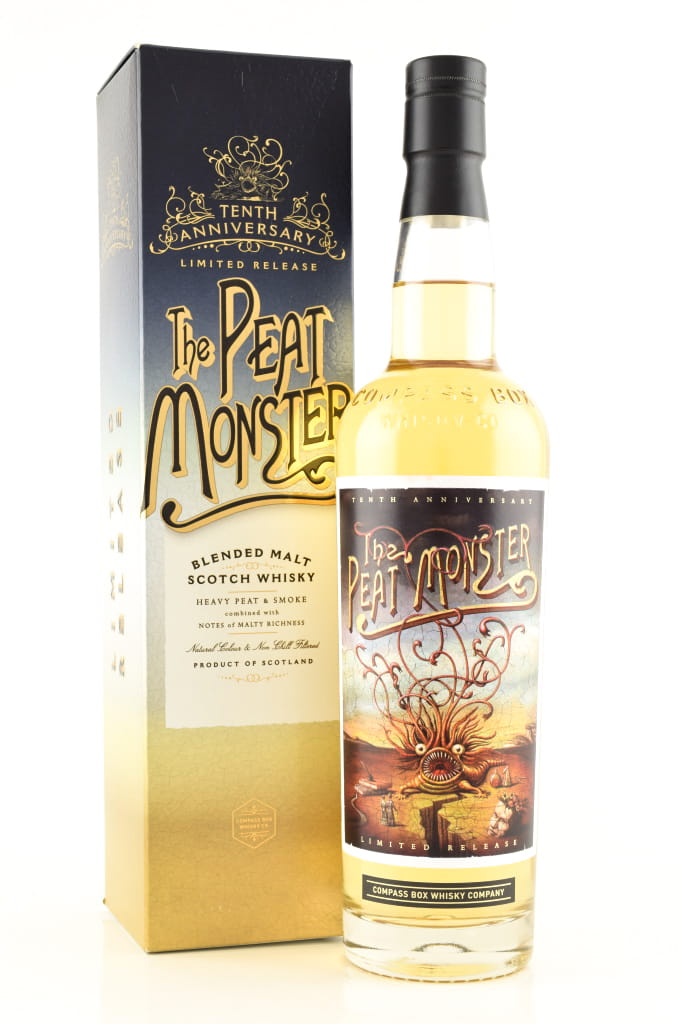The Peat Monster 10th Anniversary Compass Box 48,9%vol. 0,7l