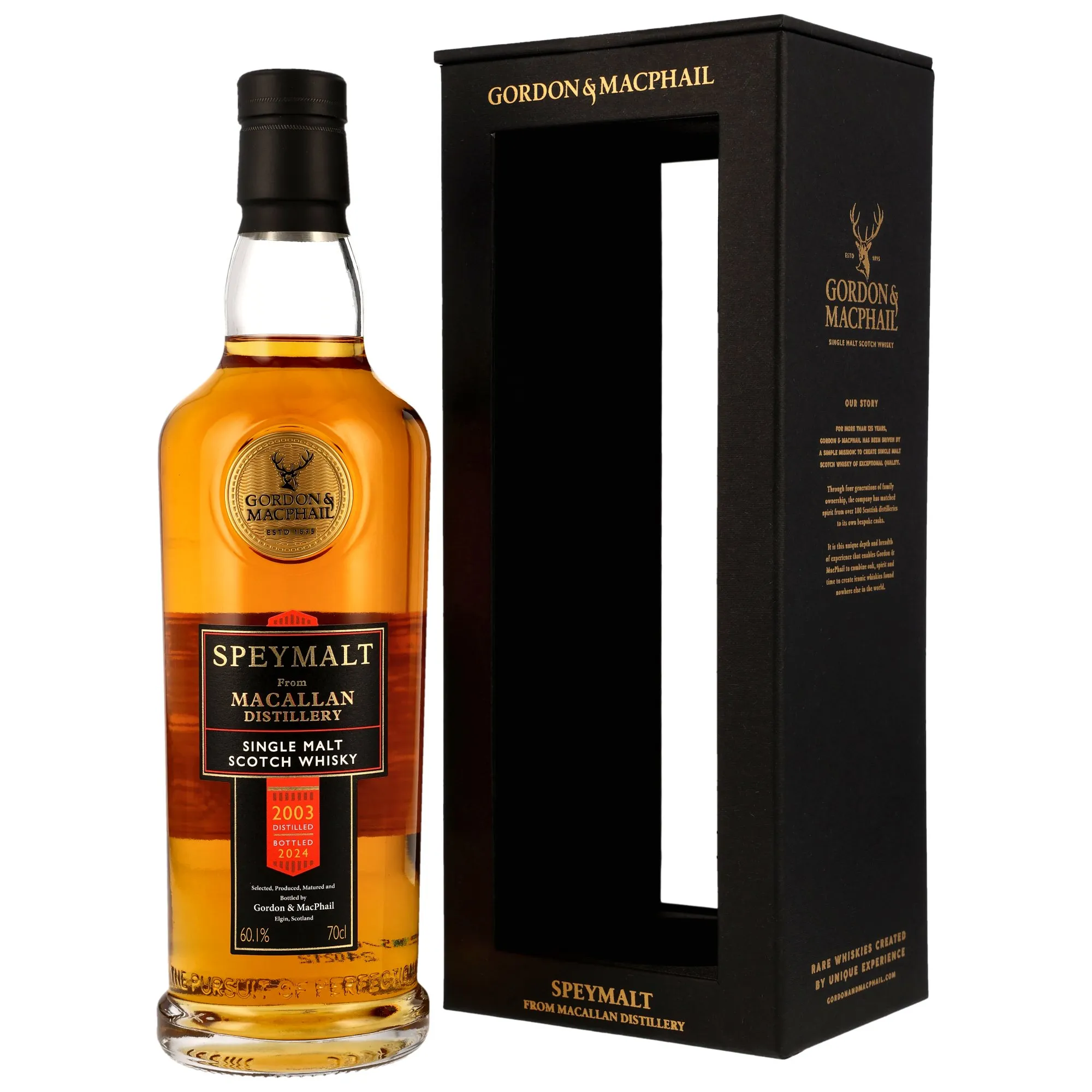 Macallan Speymalt 21 Year Old, Sherry Cask, Cask #11552 & 11553, 2003, Gordon & MacPhail, 60.1%