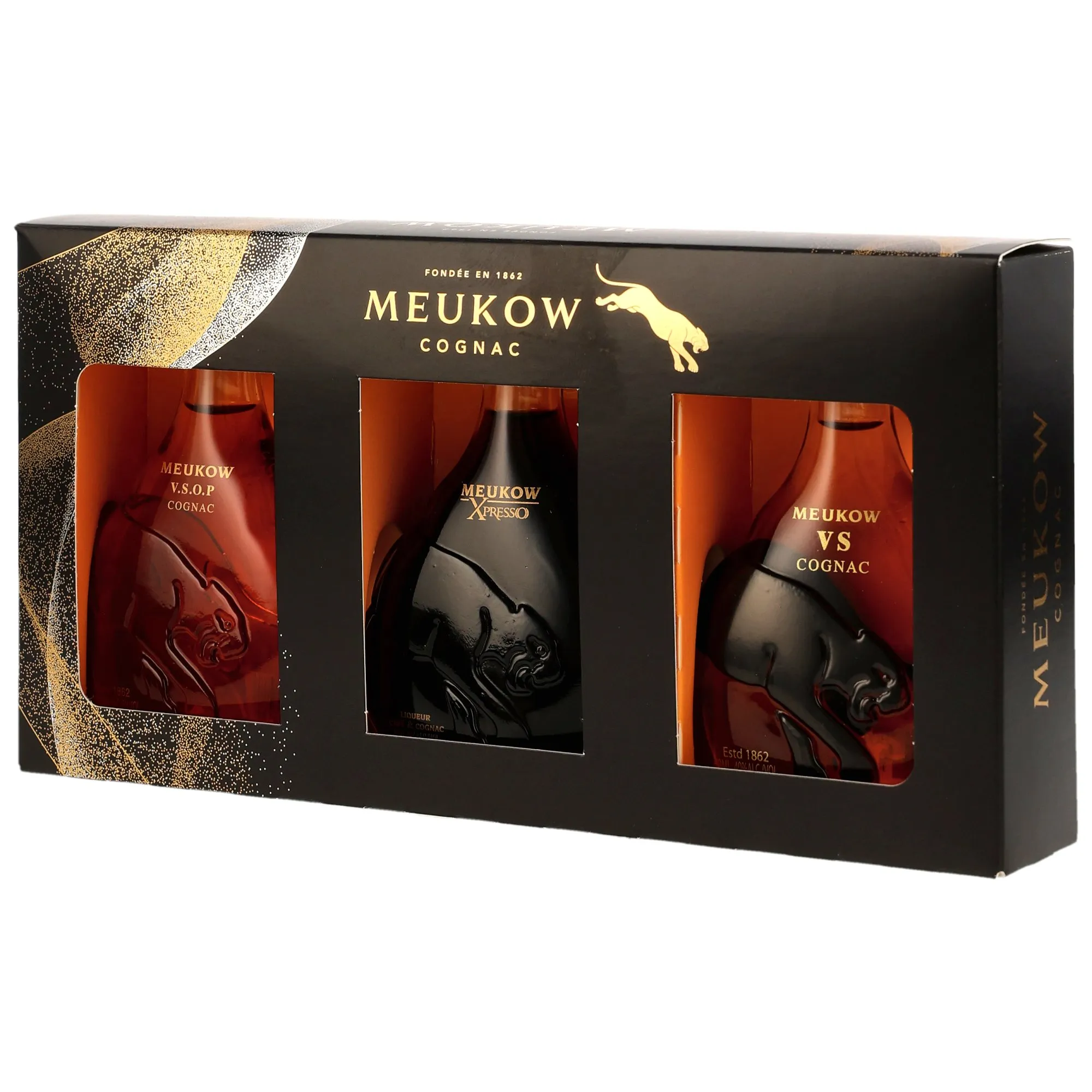 Meukow Collection 3 x 50ml VS / VSOP / Xpresso