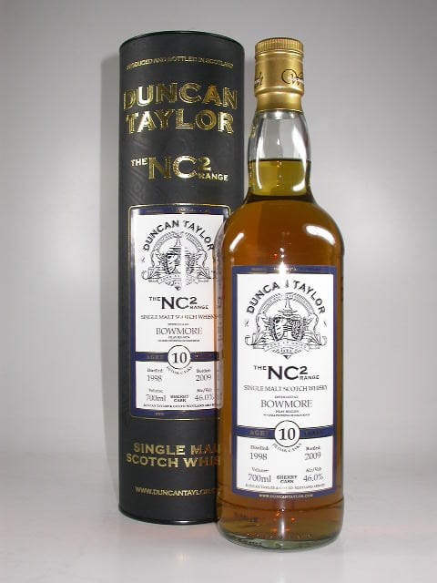 Bowmore 1998/2009 Sherry Cask The NC2-Range Duncan Taylor 46%vol. 0,7l