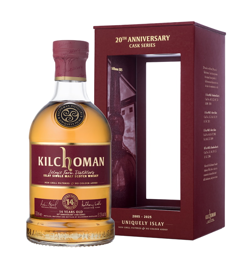Kilchoman 14 year old Ex-Bourbon Barrels - 20th Anniversary Cask Series