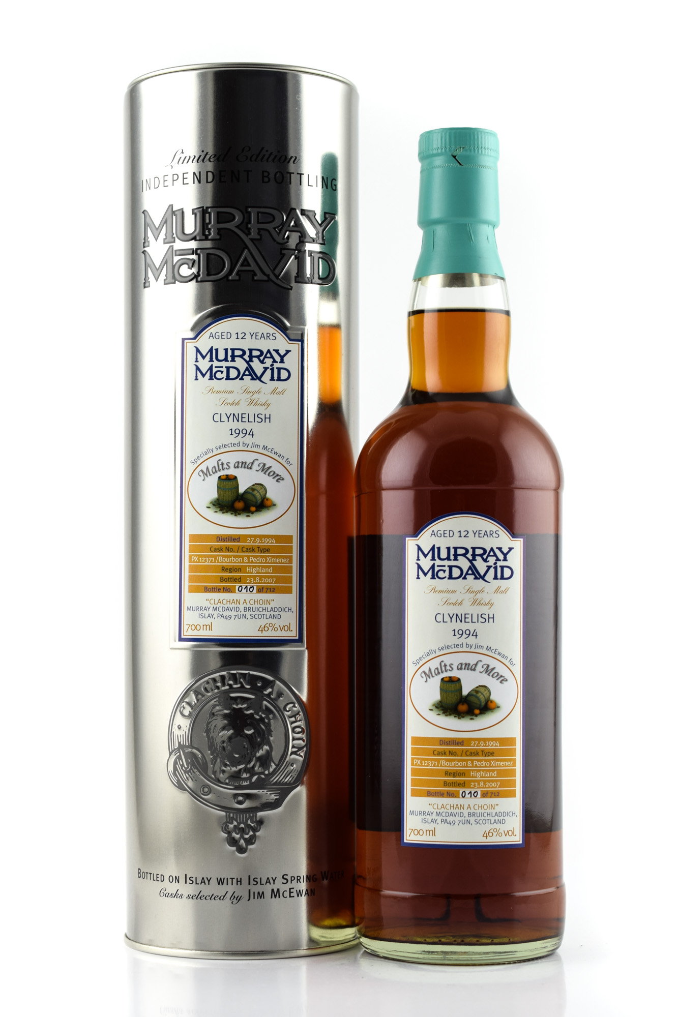 Clynelish 1994/2007 Malts and More-Bottling 46%vol. 0,7l