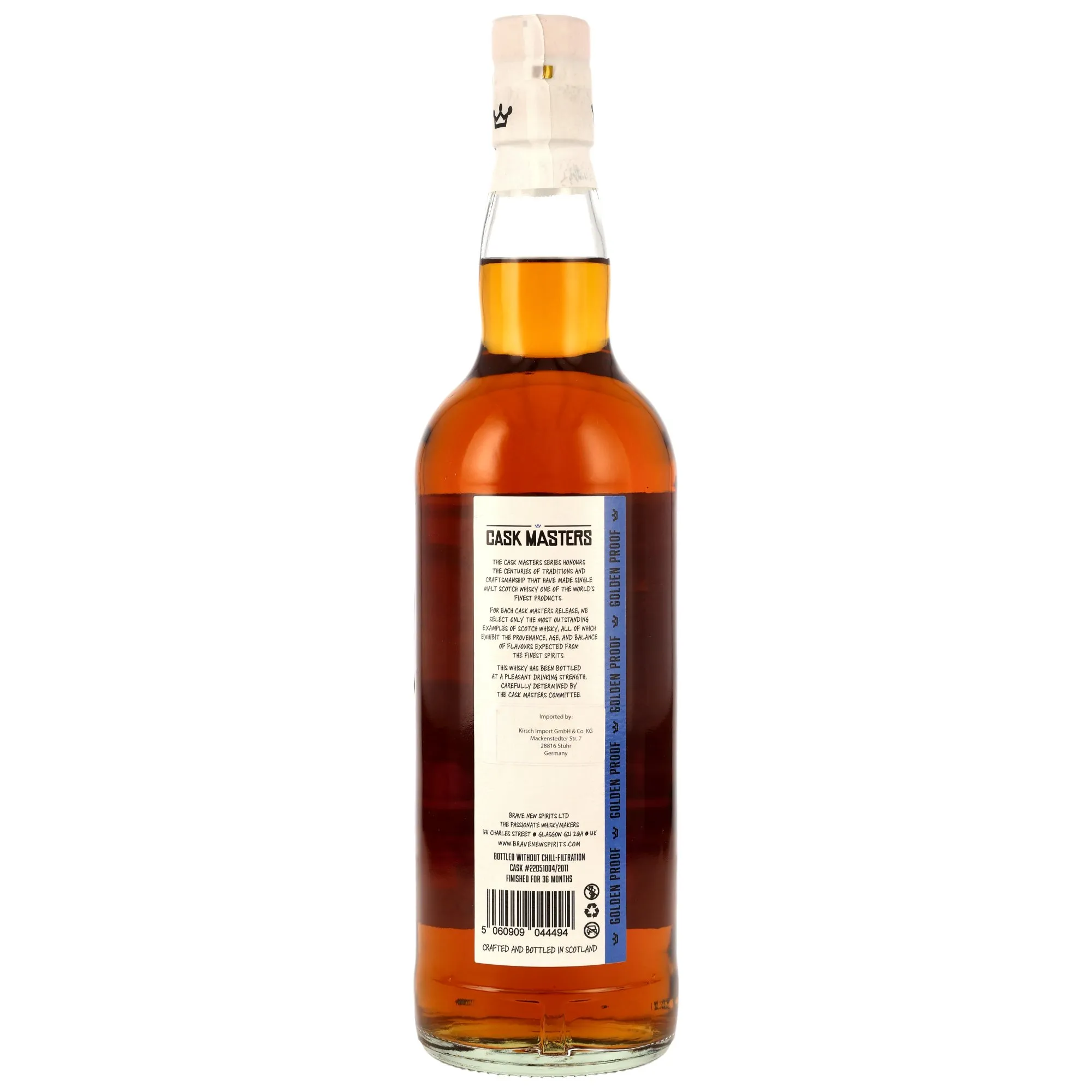 Benrinnes 2011/2026 - 14 Jahre - 1st Fill Oloroso Sherry Butt #22051004/2011 - Cask Masters - Brave New Spirits