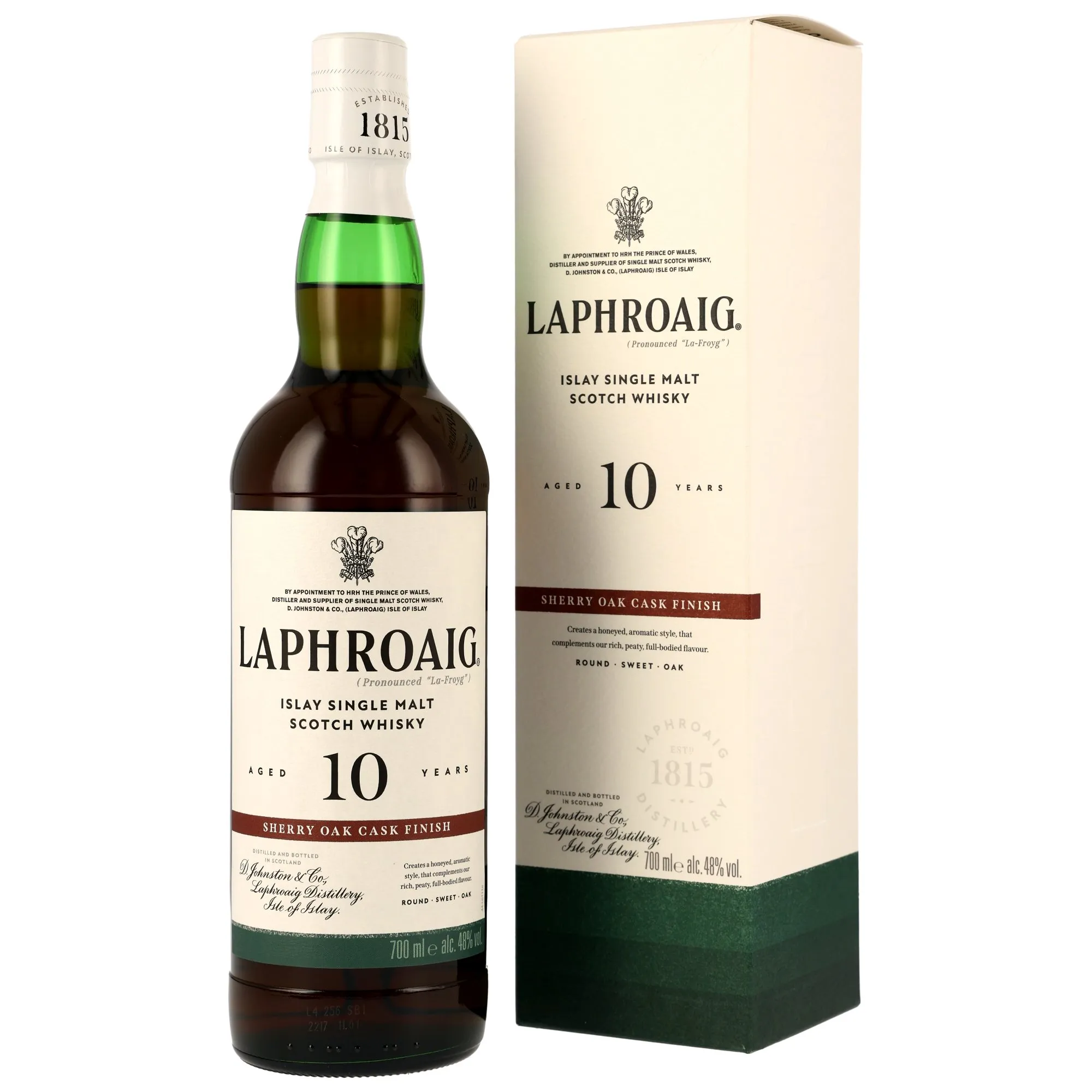 Laphroaig 10 Year Old Sherry Cask - neue Ausstattung
