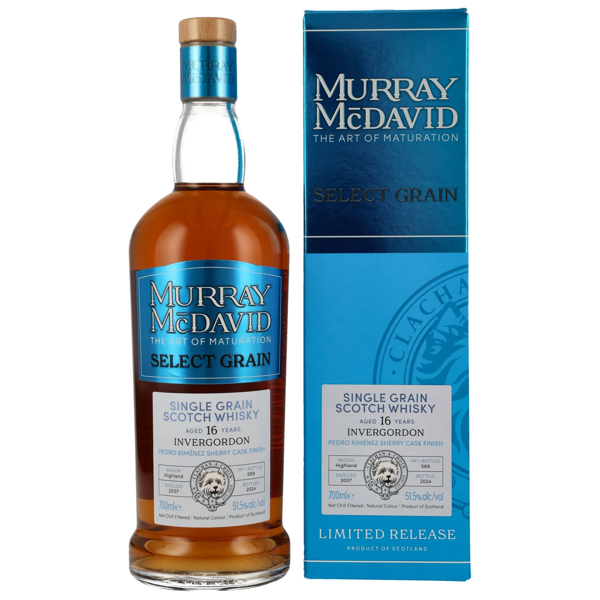 Invergordon 2007/2024 - 16 Jahre - PX Cask - Murray McDavid