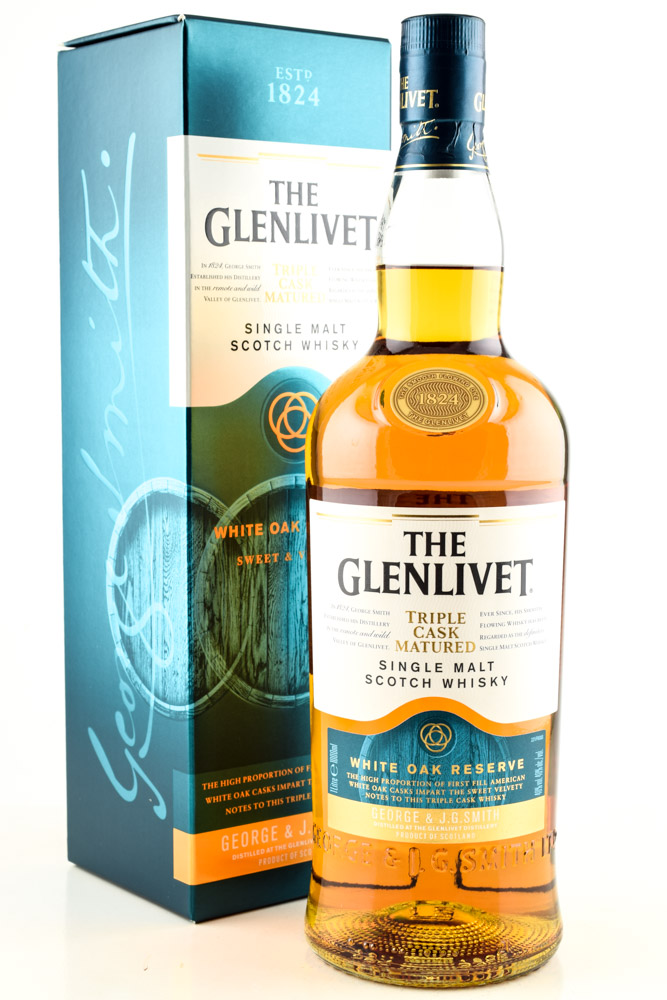 Glenlivet Triple Cask Matured White Oak Reserve 40%vol. 1,0l