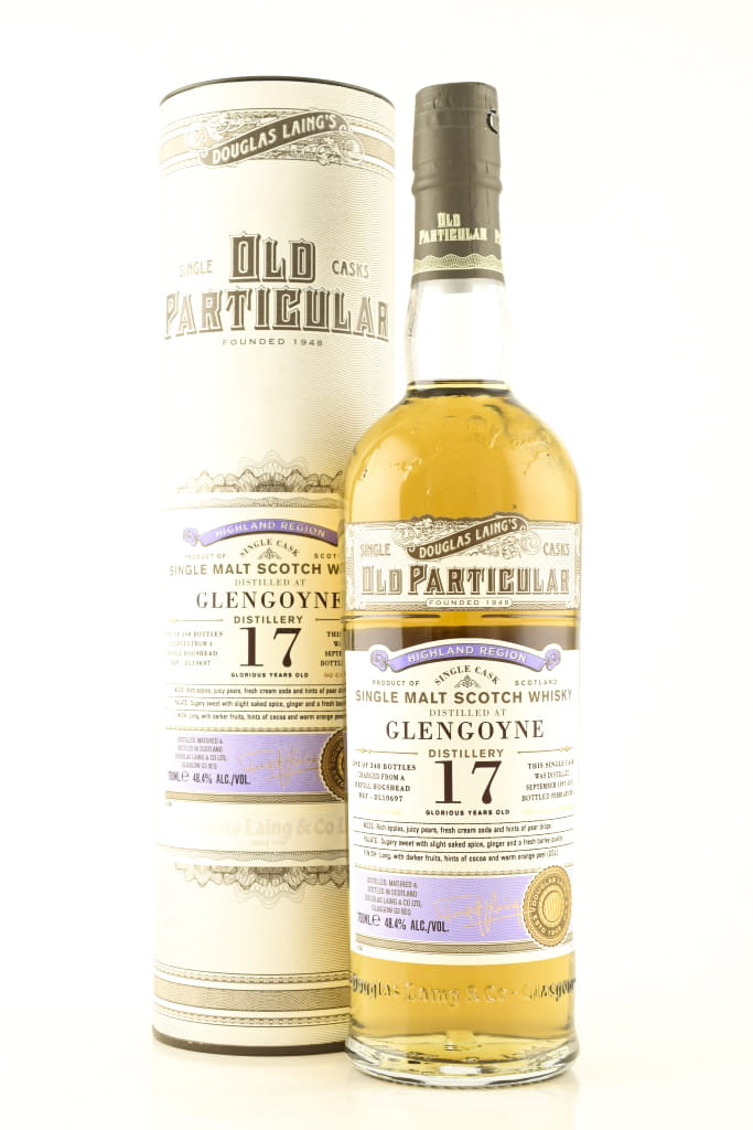 Glengoyne 17 Jahre Refill Hogshead 1997/2015 Douglas Laing "Old Particular" 48,4%vol. 0,7l