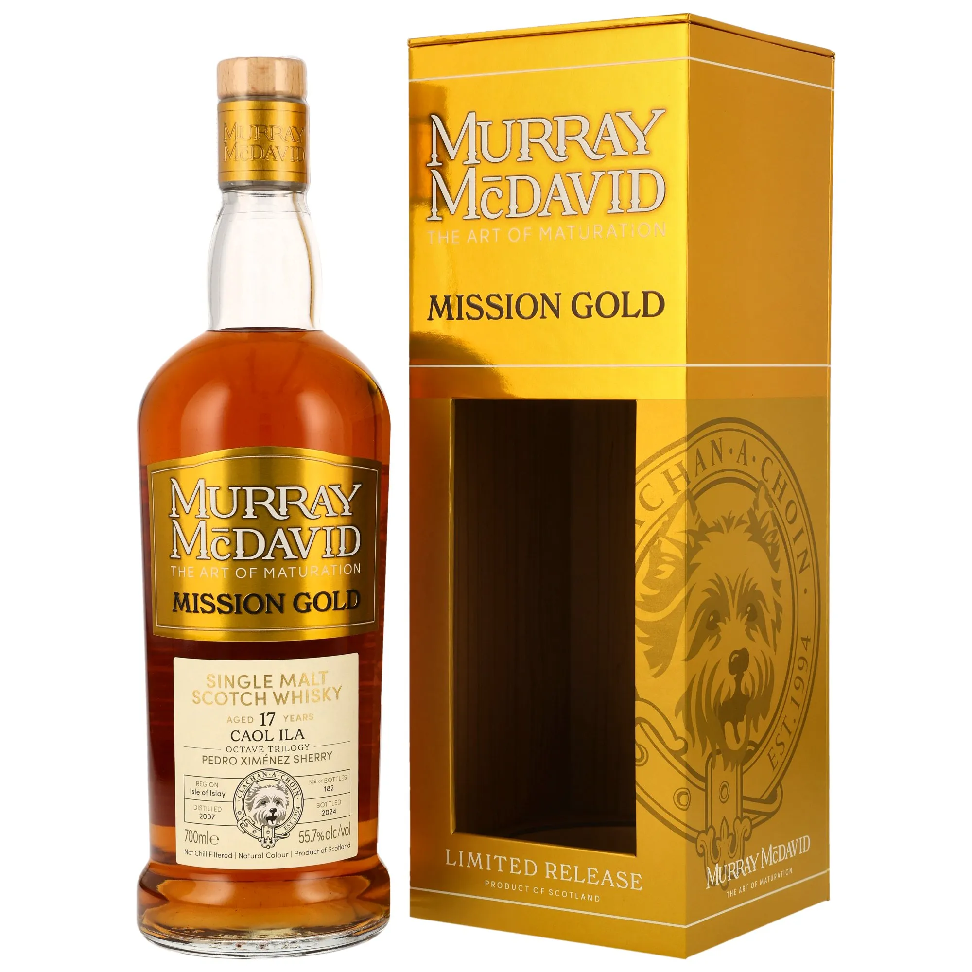 Caol Ila 2007/2024 - 17 Year Old - PX Sherry #230850-51 - Murray McDavid