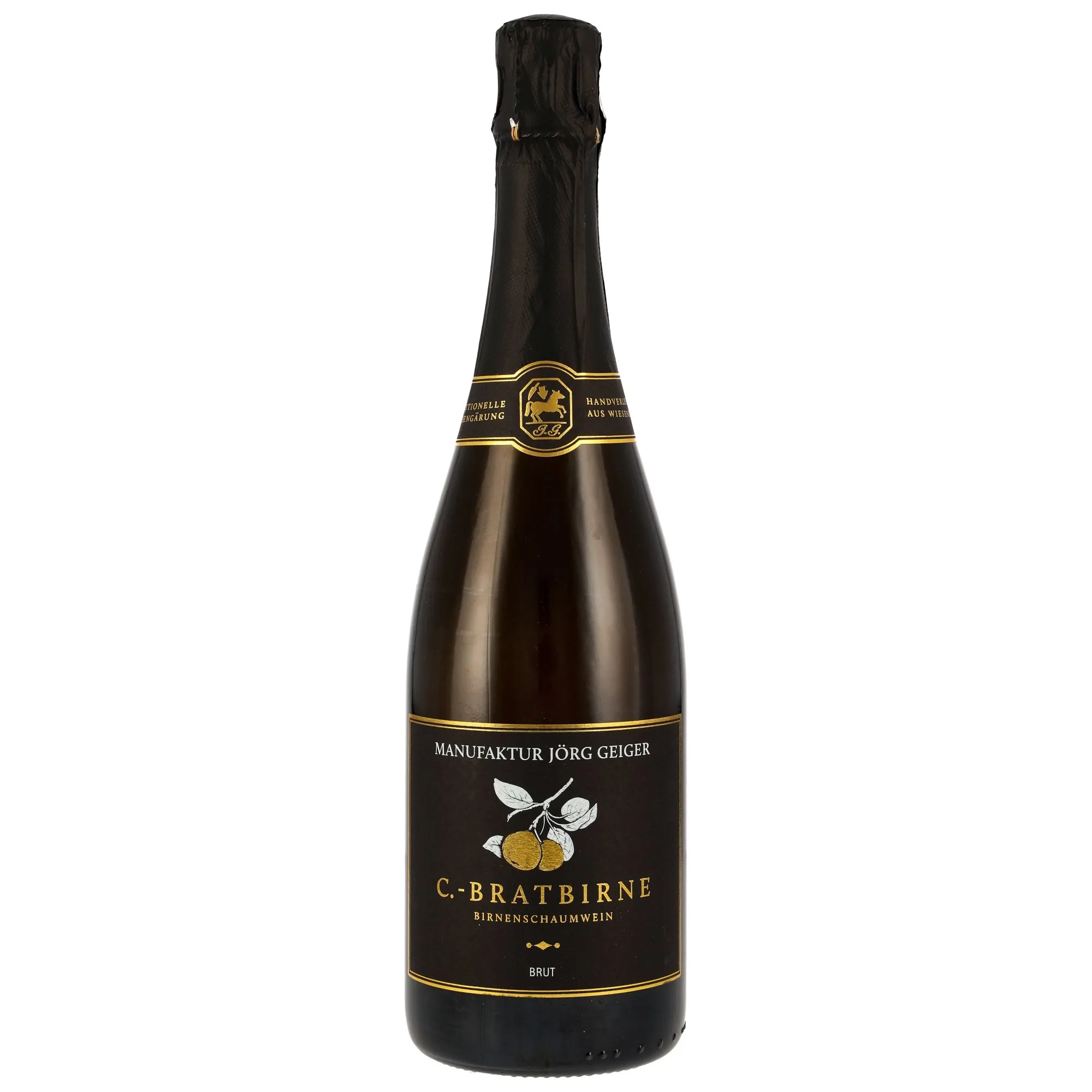 C.-Bratbirne Birnenschaumwein Brut - Manufaktur Jörg Geiger