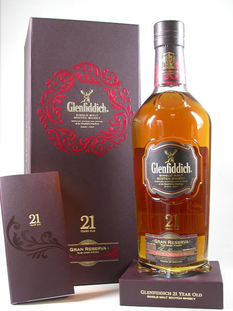 Glenfiddich 21 Year Old Gran Reserva Rum Cask Finish 40% vol. 0,7l
