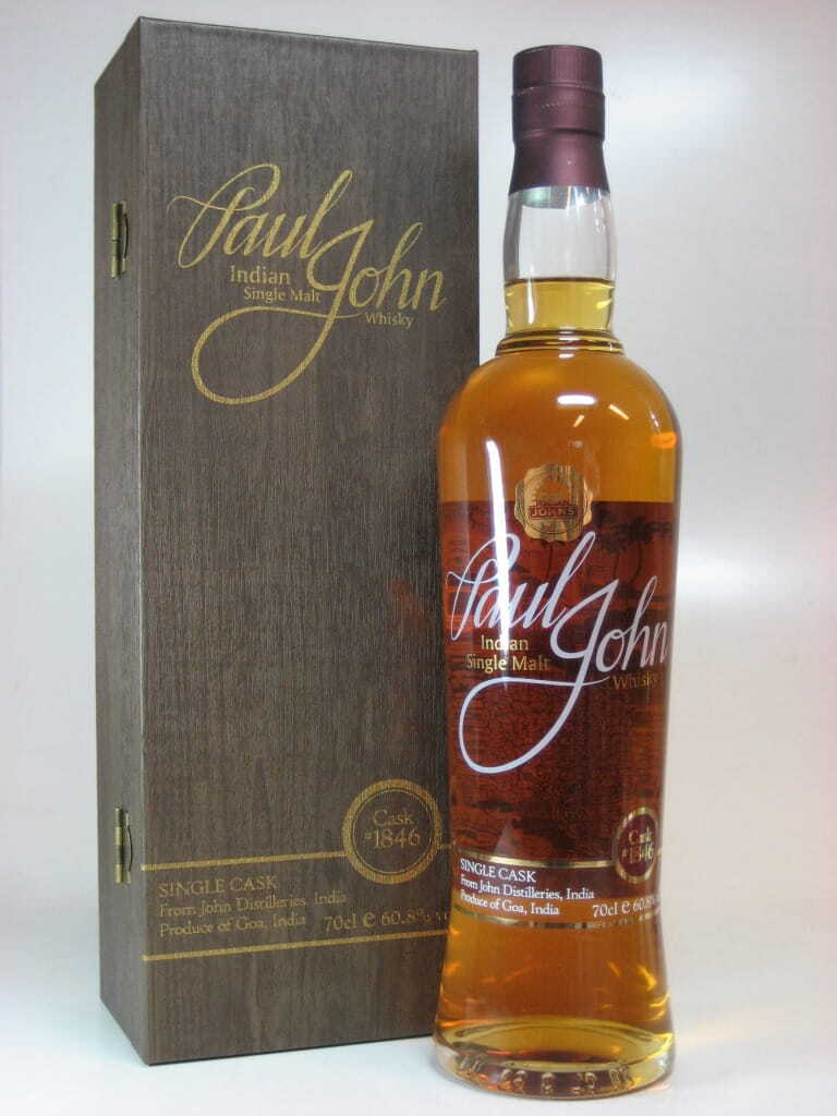 Paul John Single Cask # 1846 60.8% vol. 0,7l Paul John Single Cask # 1846 60.8% vol. 0,7l