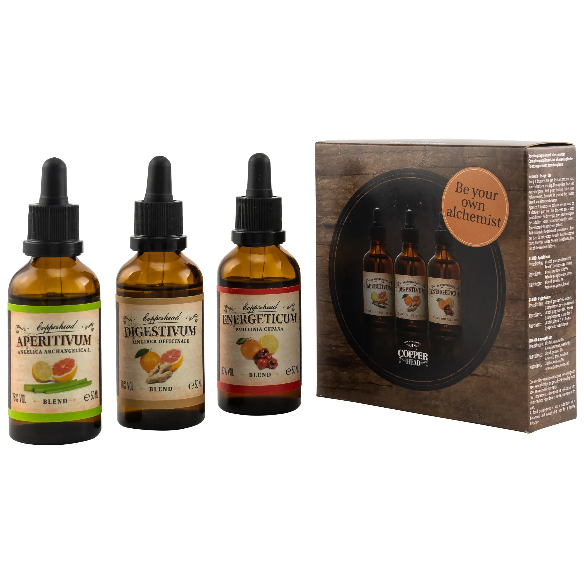 Copper Head Blend Kit Copperhead 3x 0,05l Botanical Blends