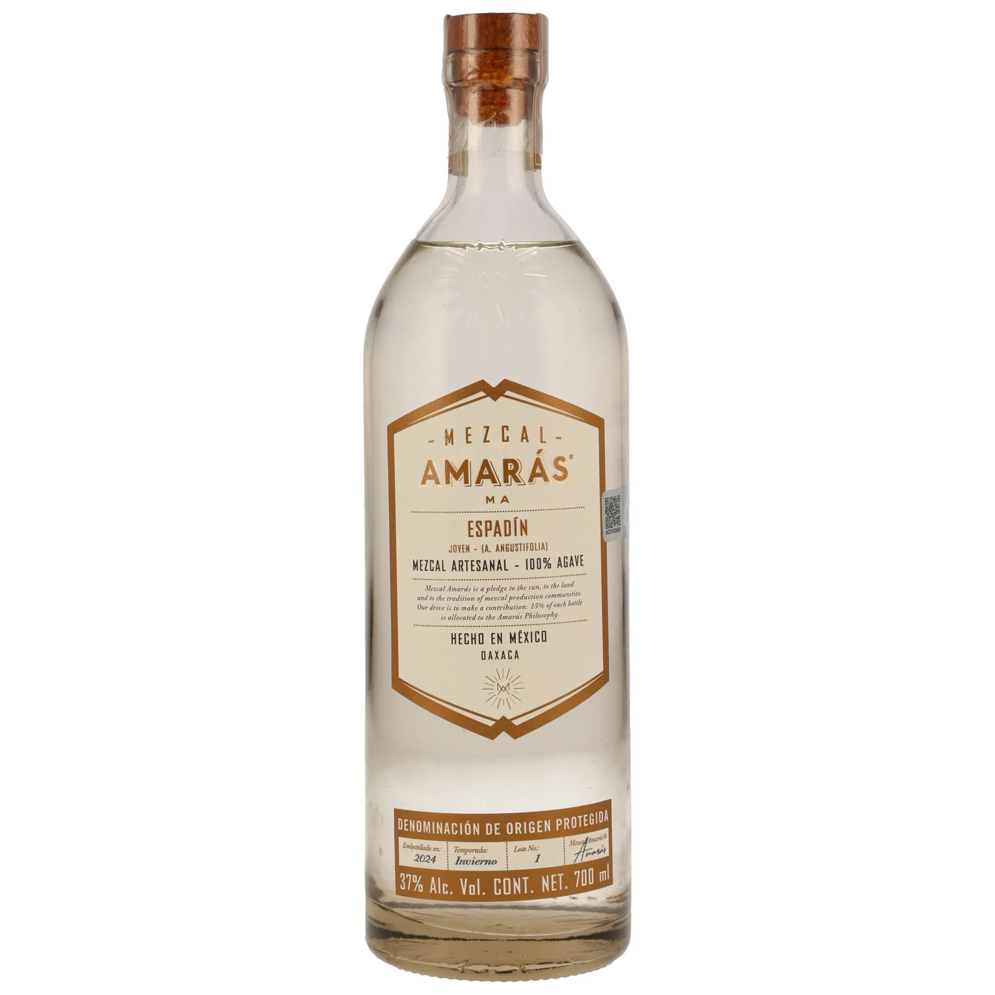 Amaras Espadin Joven Mezcal