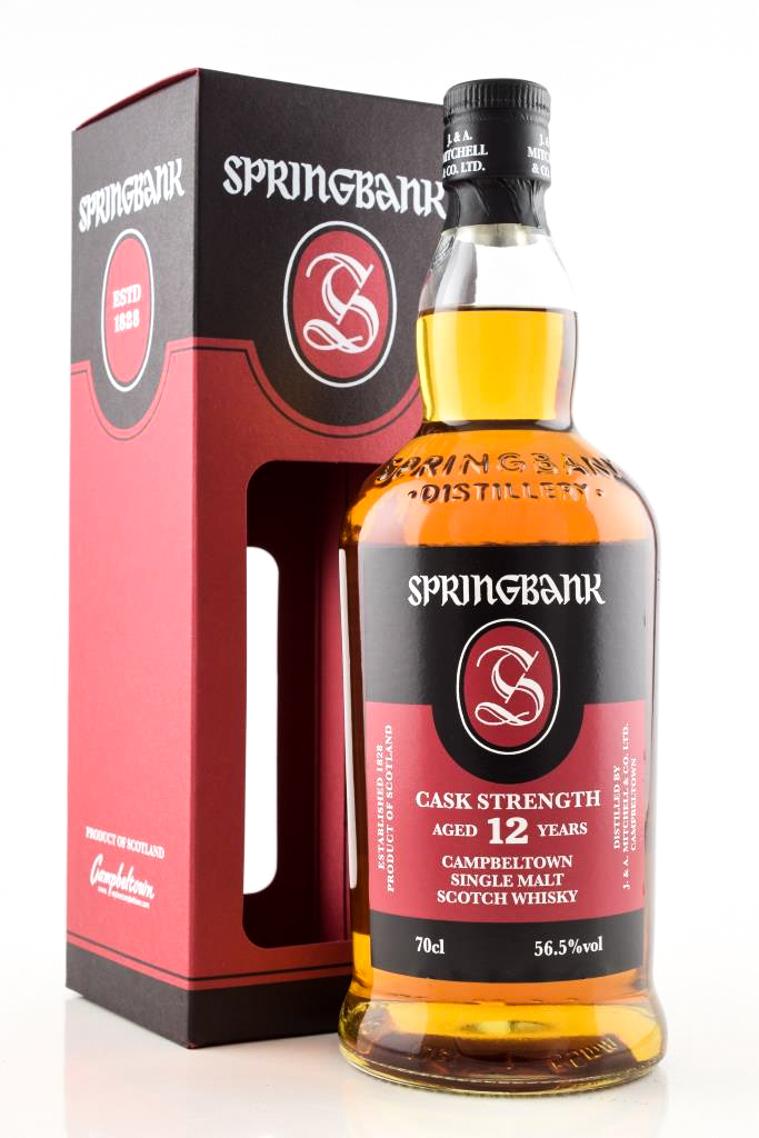 Springbank 12 Year Old Cask Strength 56.5% vol. 0,7l Springbank 12 Year Old Cask Strength 56.5% vol. 0,7l