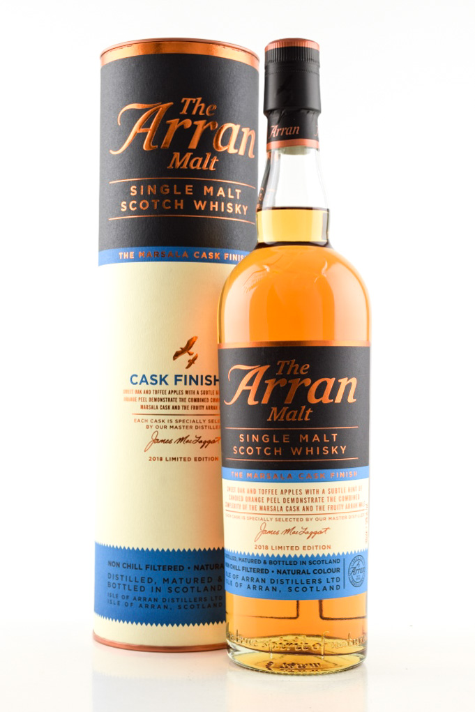 Arran Cask Finish Marsala 2018 Limited Edition 50% vol. 0,7l Arran Cask Finish Marsala 2018 Limited Edition 50% vol. 0,7l