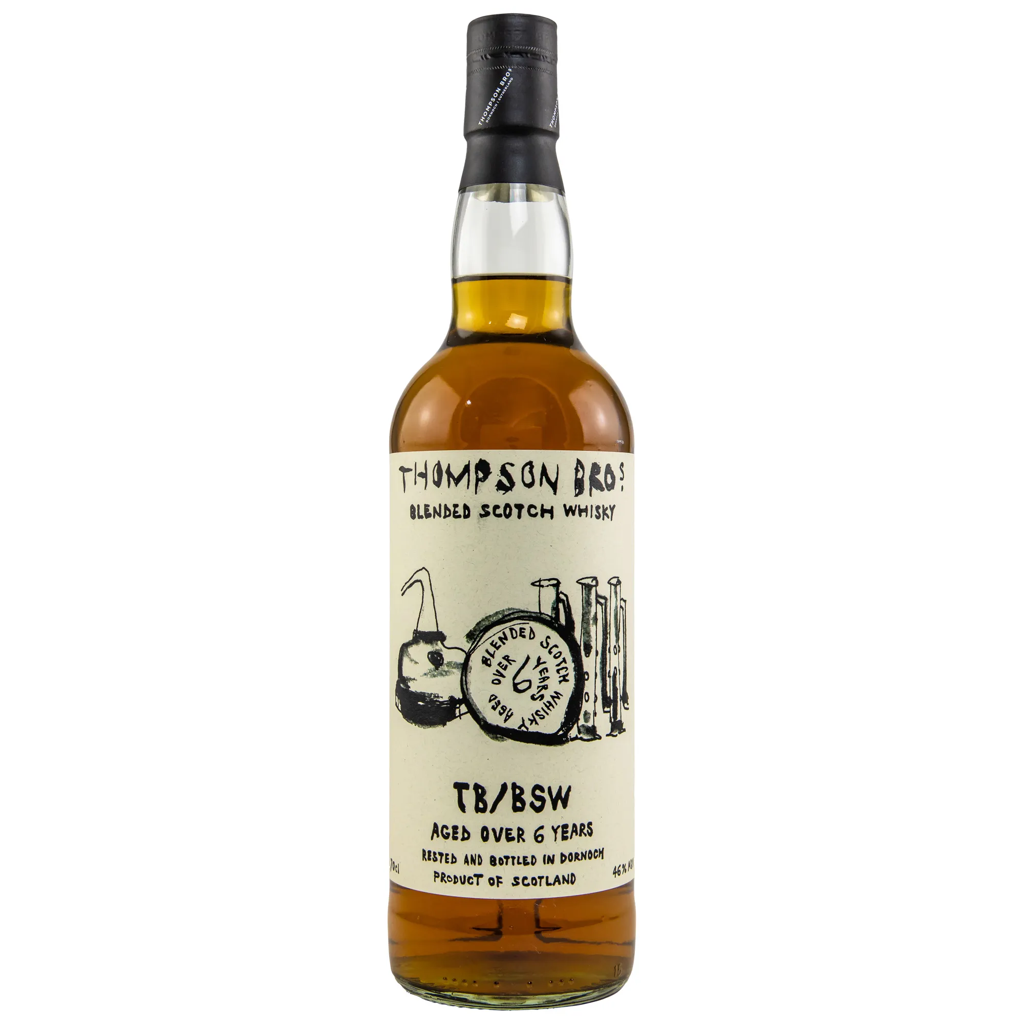 TB/BSW Blended Scotch Whisky Over 6 Year Old - Thompson Bros.