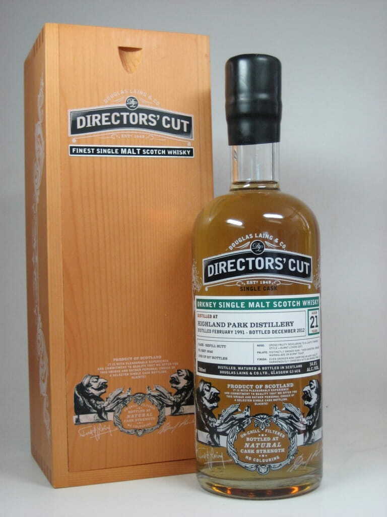 Highland Park 21 Jahre 1991/2012 Douglas Laing Director's Cut 54,8%vol. 0,7l