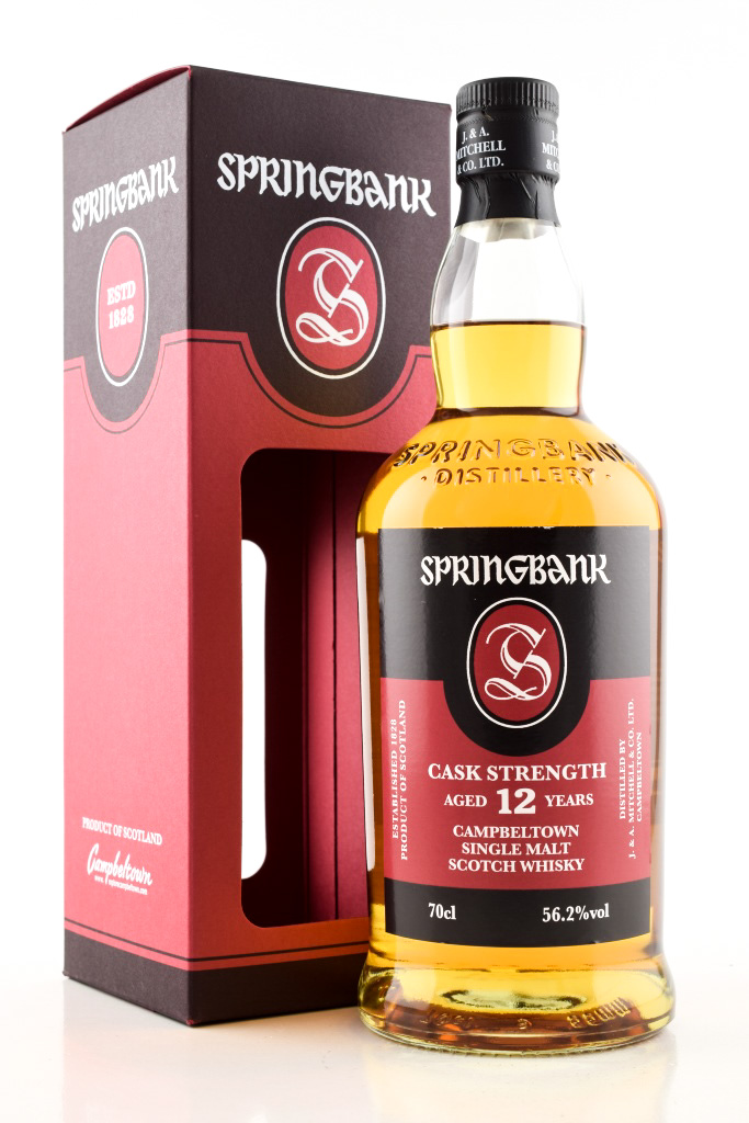 Springbank 12 Year Old Cask Strength 56.2% vol. 0,7l