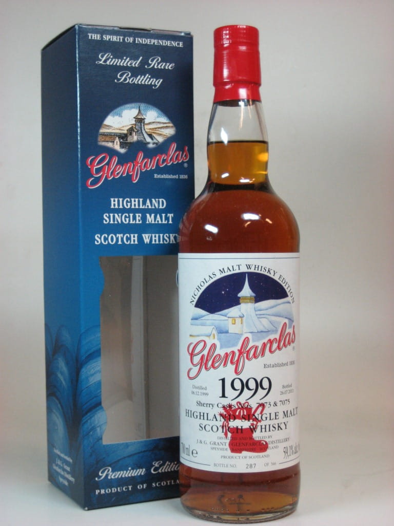Glenfarclas Christmas 1999/2013 Cask #7073 & 7075 Sherry Casks 59,1%vol. 0,7l