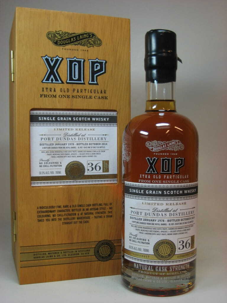 Port Dundas 36 Jahre 1978/2014 Refill Barrel Douglas Laing XOP 59,3%vol. 0,7l