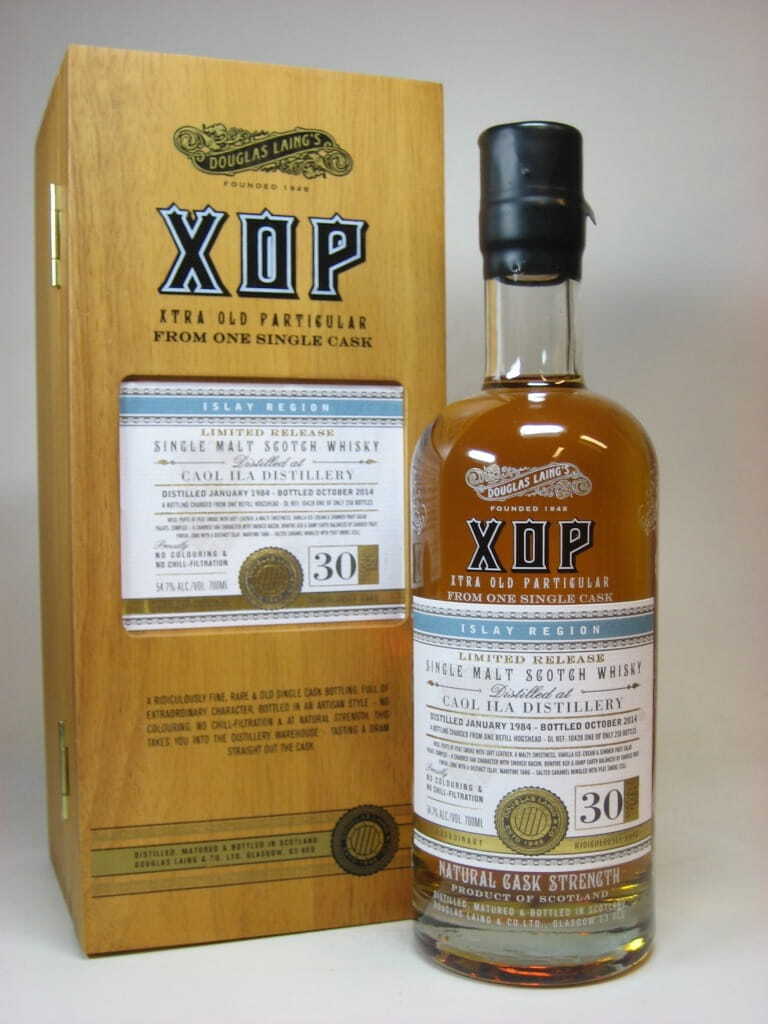 Caol Ila 30 Jahre 1984/2014 Refill Hogshead Douglas Laing XOP 54,7%vol. 0,7l