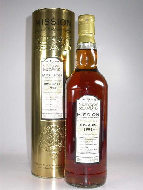 Bowmore 1994/2010 Refill Sherry Murray McDavid Gold Series 50,1%vol. 0,7l
