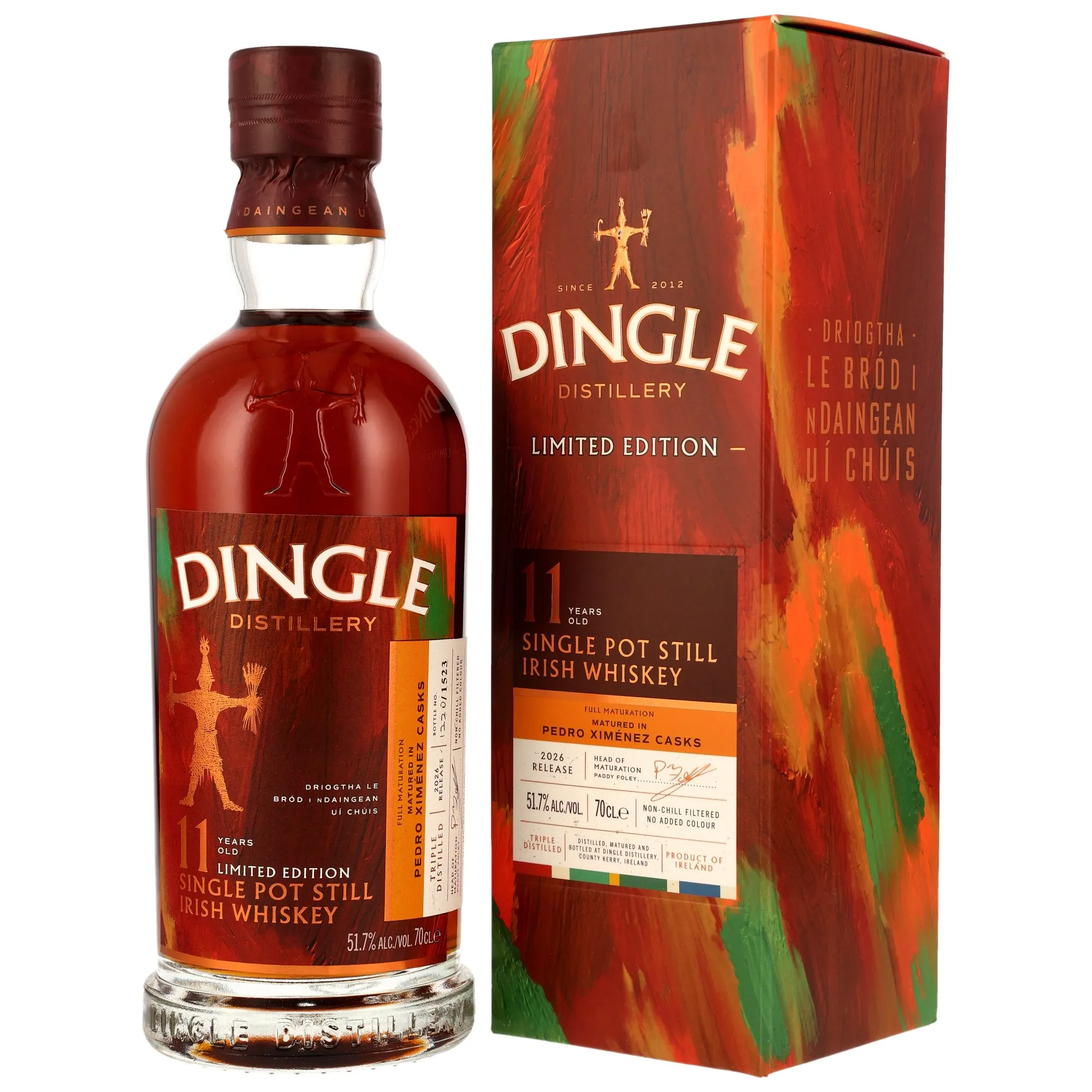 Dingle Single Pot Still Irish Whiskey - 11 Jahre - 2026 Release - PX Sherry Casks Limited Edition