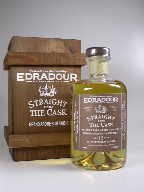 Edradour 1996/2008 Rum Finish 57,9%vol. 0,5l