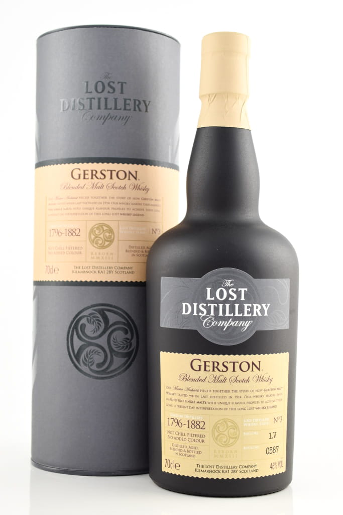 Gerston Blended Malt Scotch Whiskey - Distillery Lost 46% vol. 0,7l Gerston Blended Malt Scotch Whiskey - Distillery Lost 46% vol. 0,7l