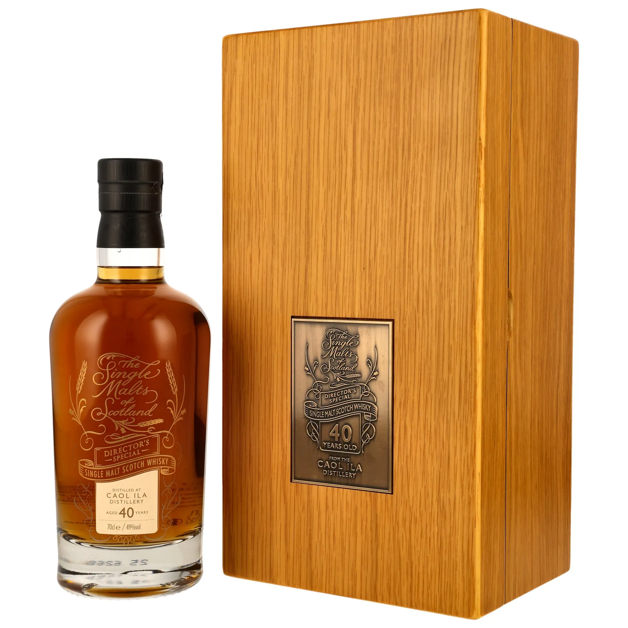 Caol Ila 40 Year Old - Directors Special (SMoS), Hogshead Cask, 1985, Elixir Distillers, 49%