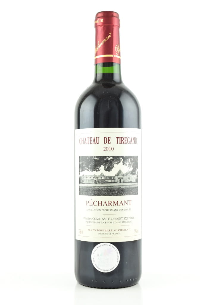 Pécharmant 2010 Bergerac Chateau de Tiregand 14%vol. 0,75l