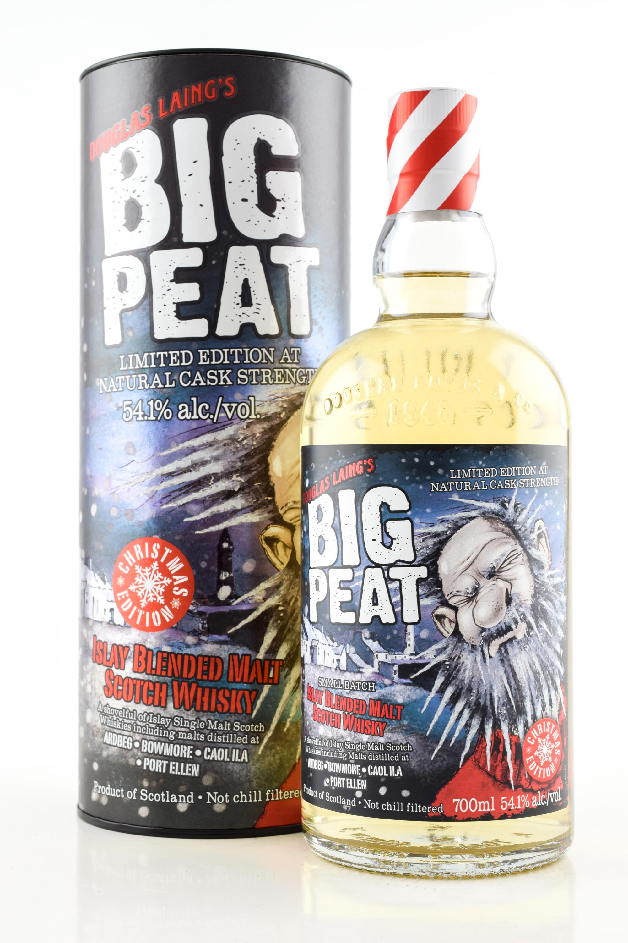 Big Peat Christmas Edition 2017 Douglas Laing 54.1% vol. 0,7l Big Peat Christmas Edition 2017 Douglas Laing 54.1% vol. 0,7l