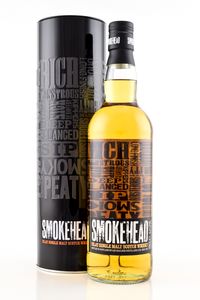 Smokehead 43% vol. 0.7l - old equipment Smokehead 43% vol. 0.7l - old equipment