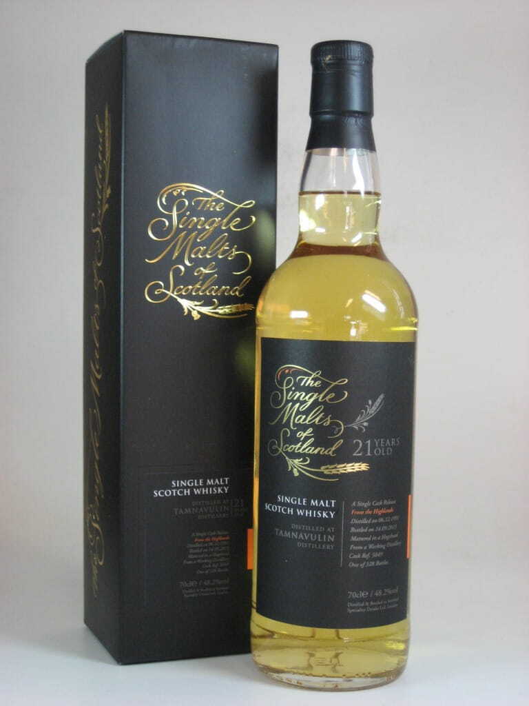 Tamnavulin 21 Jahre 1991/2013 "The Single Malts of Scotland" 48,2%vol. 0,7l