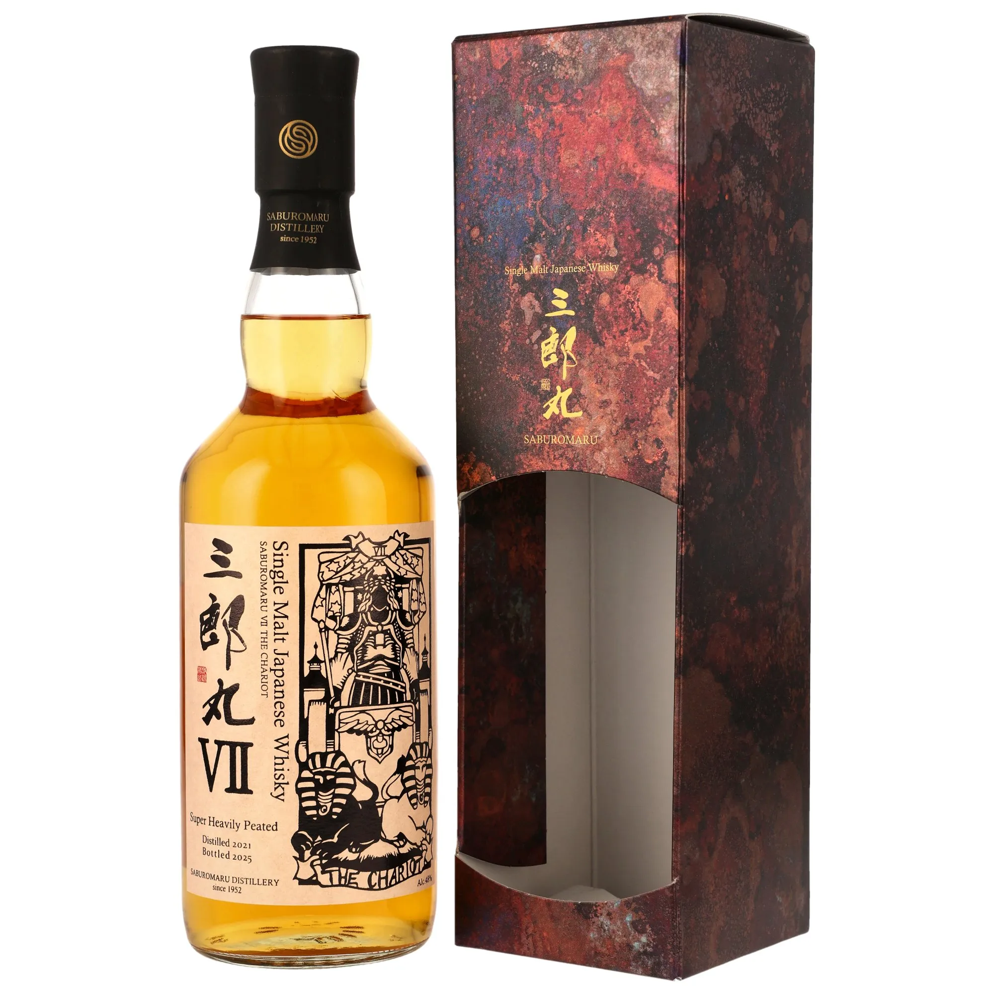 Saburomaru Ⅶ The Chariot 4 Year Old, First Fill Bourbon Cask, 2025, 48%