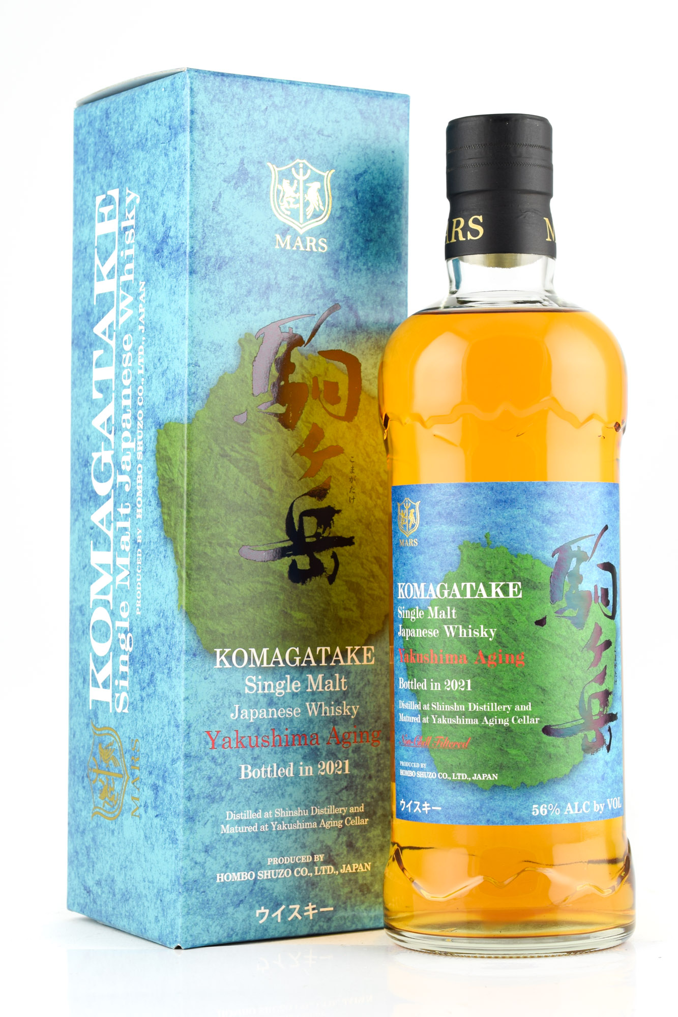 Mars Shinshu Komagatake Yakushima Aging 2021 56%vol. 0,7l