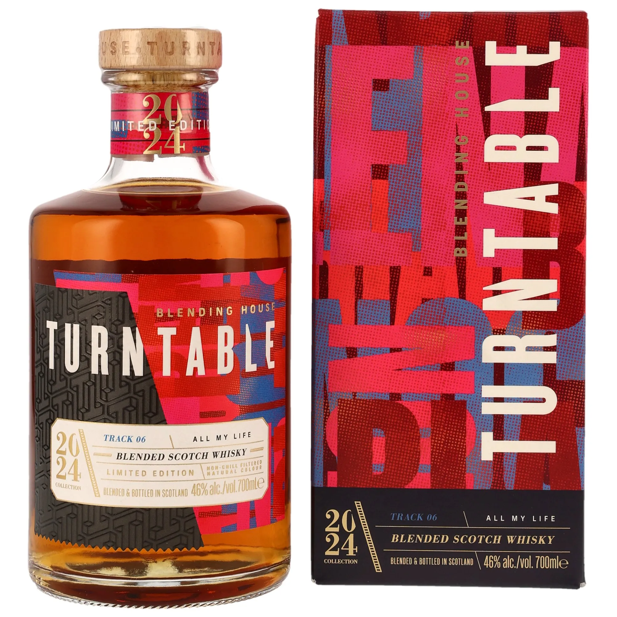 Turntable Blending House Track 6: All My Life, Bourbon & Sherry & Oak Cask, Batch No. 6, Turntable Blending House, 46%