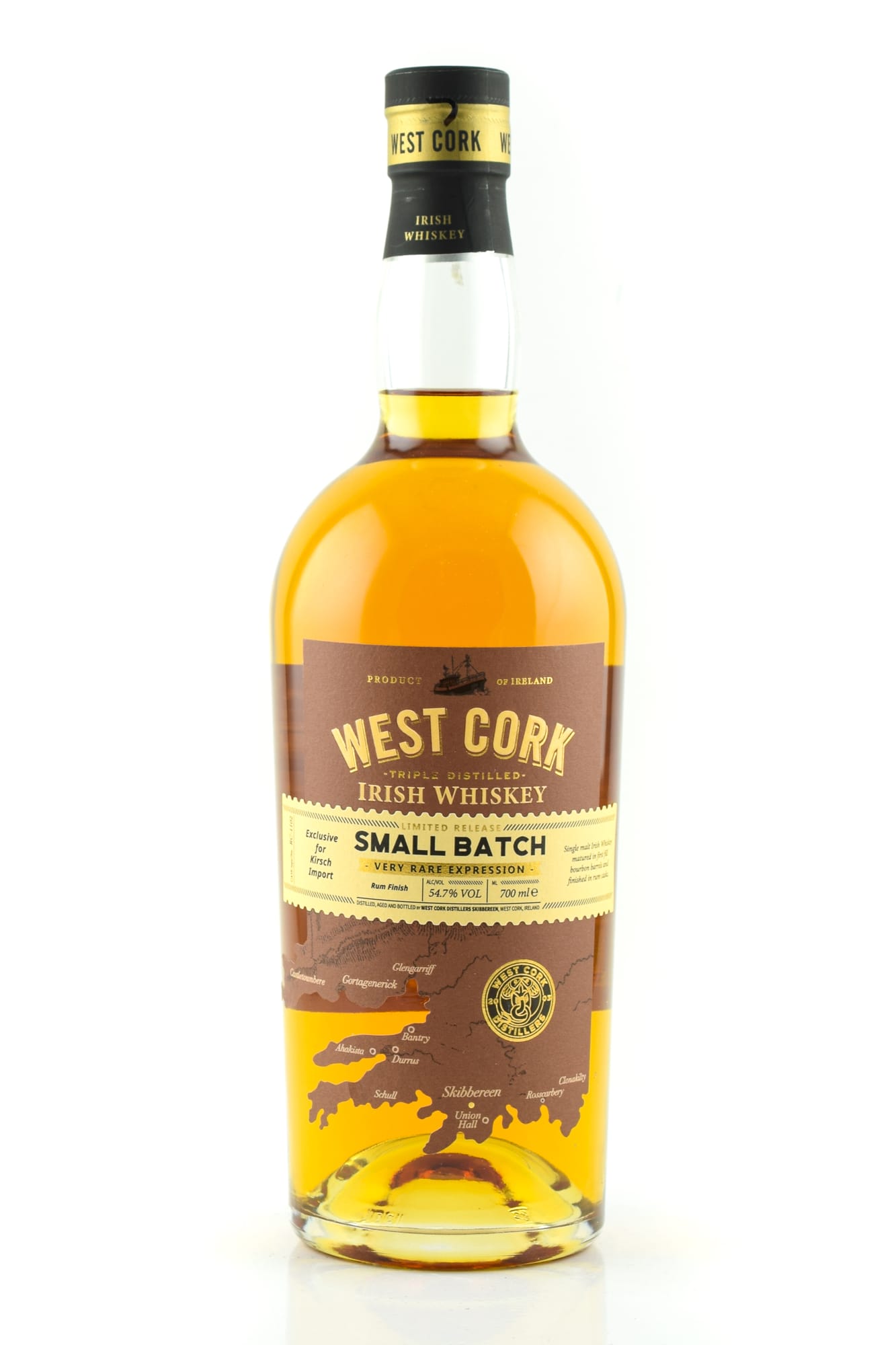 West Cork Small Batch Rum Finish - Very Rare Expression