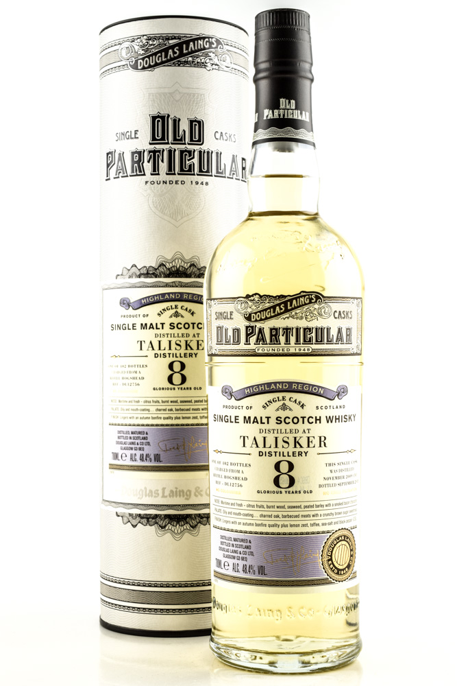 Talisker 8 year old Refill Hogshead 2009/2018 Douglas Laing "Old Particular" 48,4%vol. 0,7l