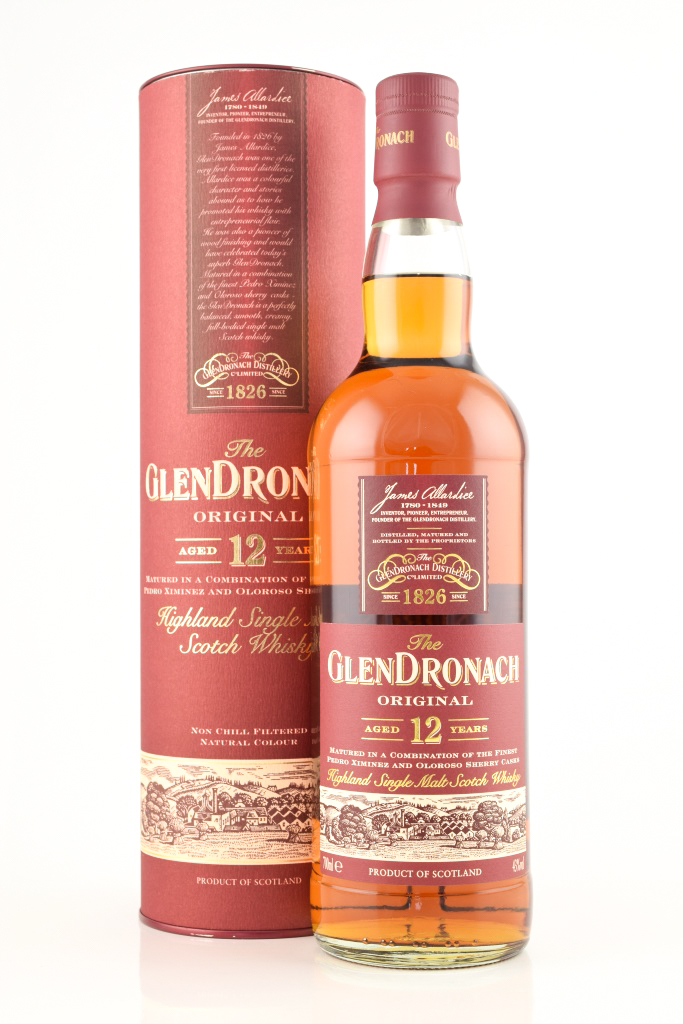 *Glendronach 12 Jahre 43%vol. 0,7l - ohne Geschenkdose