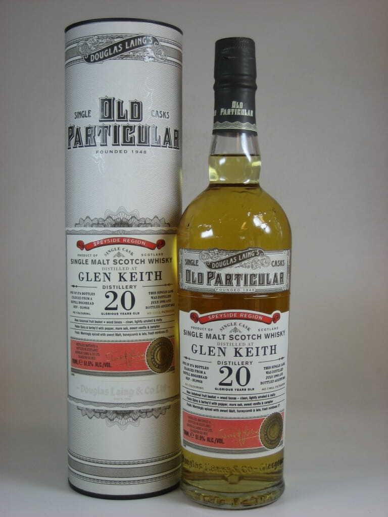 Glen Keith 20 Jahre Refill Hogshead 1993/2013 Douglas Laing "Old Particular" 51,5%vol. 0,7l