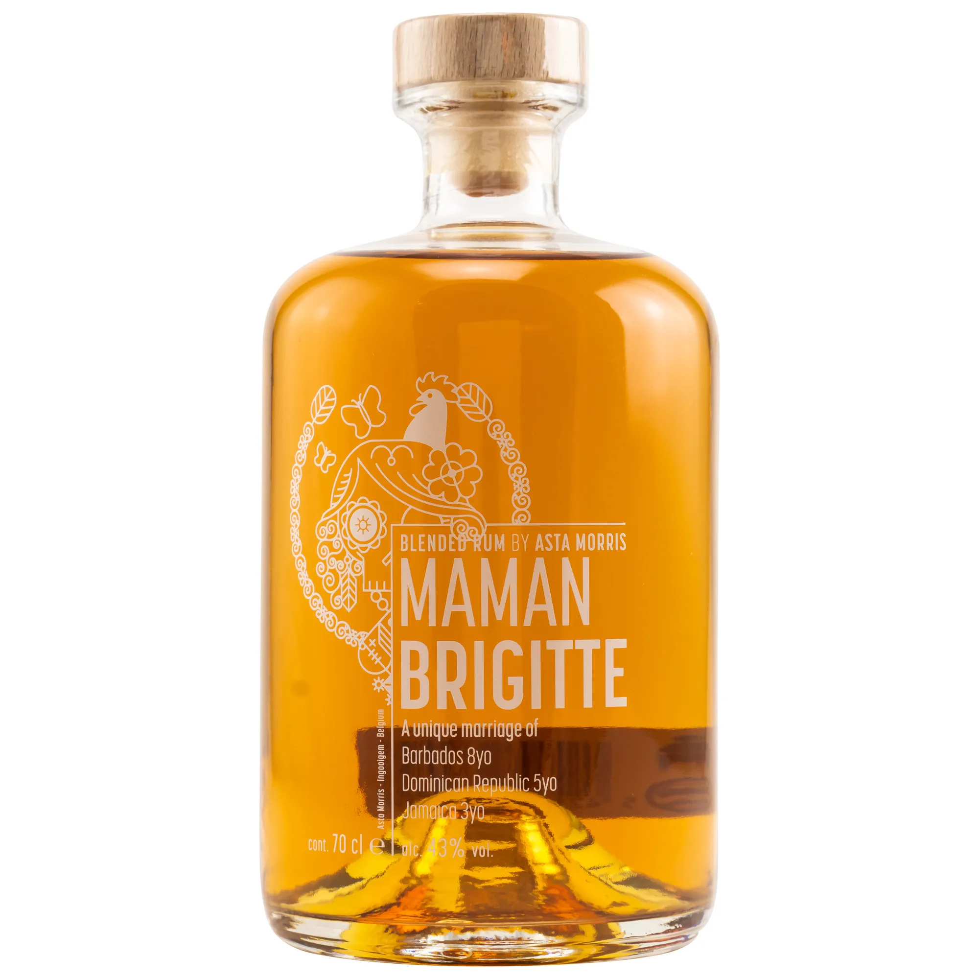 Maman Brigitte Blended Rum (Barbados, Dom Rep, Jamaica) - Asta Morris