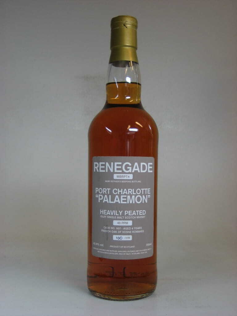 Port Charlotte six Year Old Palaemon Cask # 007 62.9% vol. 0,7l Port Charlotte six Year Old Palaemon Cask # 007 62.9% vol. 0,7l